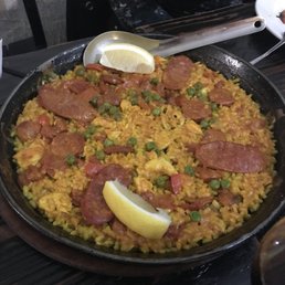 Party sized paella included in the banquet
