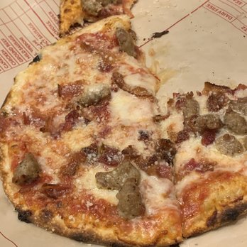 MOD Pizza - Sausage and bacon pizza - Fast Food Near Me - Columbia, South Carolina MOD Pizza - Sausage and bacon pizza - Fast Food Near Me - Columbia, South Carolina