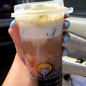 Happy Lemon - Black tea with salted cheese - Juice Bars & Smoothies Near Me - Pleasant hill, California