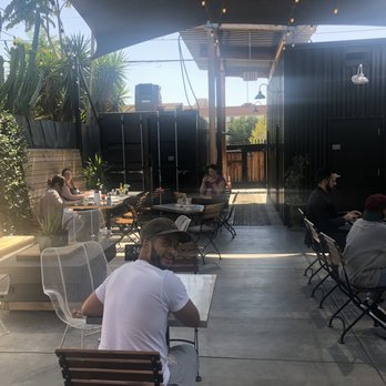 Cafe Smitten - Back outside seating - Coffee & Tea Near Me - Bakersfield, California