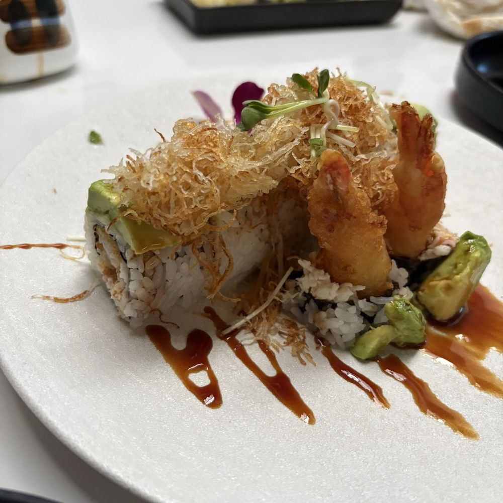 Shrimp tempura roll Shrimp tempura roll