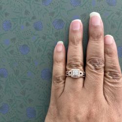 Kay Jewelers - Rose gold bridal ring