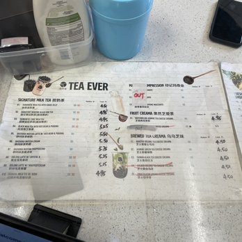 HA Tea Handmade - Menu - Juice Bars & Smoothies Near Me - Millbrae, California