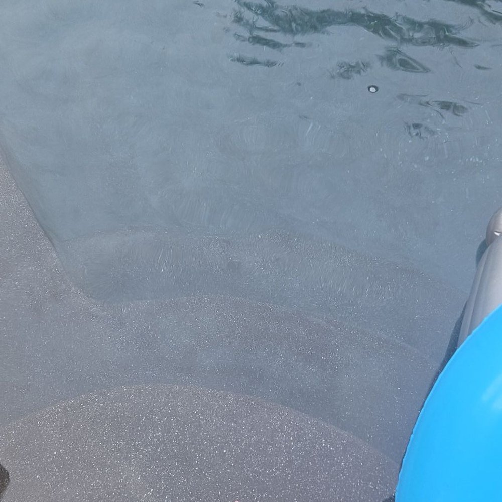 Limpid Blue Pools - After photo, you can clearly see the steps. - Pool Cleaners Near Me