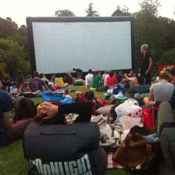 Moonlight Cinema - Good visibility of the outdoor screen. - Outdoor Movies Near Me - Melbourne, VIC
