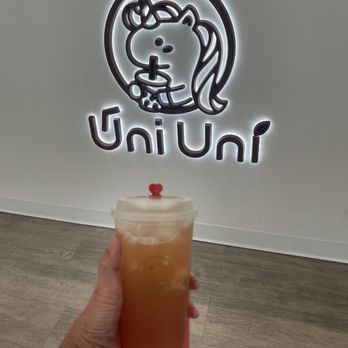 Uni Uni Bubble Tea - Peach lychee - Bubble Tea Near Me - Rochester, Minnesota Uni Uni Bubble Tea - Peach lychee - Bubble Tea Near Me - Rochester, Minnesota