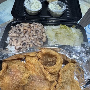 Bankhead Mississippi Style Cooking - Fried red snapper, black eyed peas and cabbage! - Southern Near Me - Spring Valley, California Bankhead Mississippi Style Cooking - Fried red snapper, black eyed peas and cabbage! - Southern Near Me - Spring Valley, California