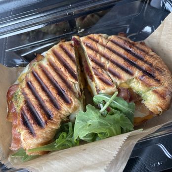The Dez - Breakfast panini on croissant - Coffee & Tea Near Me - Joshua Tree, California The Dez - Breakfast panini on croissant - Coffee & Tea Near Me - Joshua Tree, California