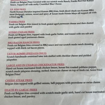 Apollo Restaurant - Off menu sides - Burgers Near Me - Victorville, California