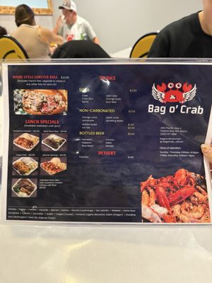 Menu photo 3 Bag O’ Crab Federal Way, WA Menu photo 3 Bag O’ Crab Federal Way, WA