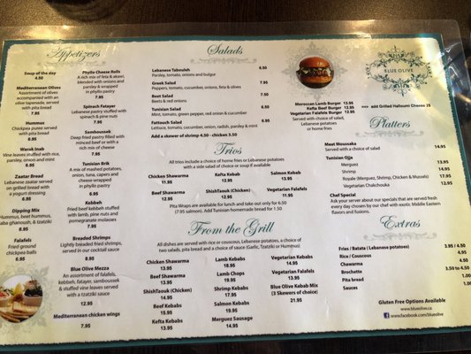 Menu photo 1 Blue Olive Dieppe, NB Menu photo 1 Blue Olive Dieppe, NB