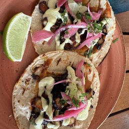 Grilled Octopus tacos