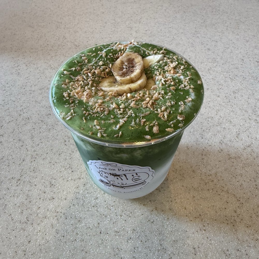 Banana cloud matcha