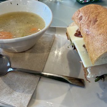 Panera Bread - Chicken Soup and Bacon Turkey Bravo - Salad Near Me - Islandia, New York Panera Bread - Chicken Soup and Bacon Turkey Bravo - Salad Near Me - Islandia, New York