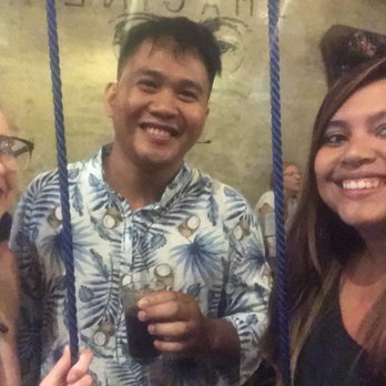 Happiness Beach Bar - Us and one of the managers! - Bars Near Me - El Nido, PLW Happiness Beach Bar - Us and one of the managers! - Bars Near Me - El Nido, PLW
