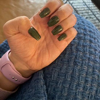 Noire The Nails Bar - A week after getting my nails done and they still look fresh and perfect!! - Nail Salons Near Me - Asheville, North Carolina