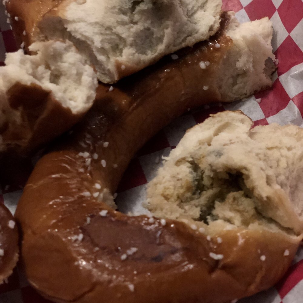 Moldy pretzel.