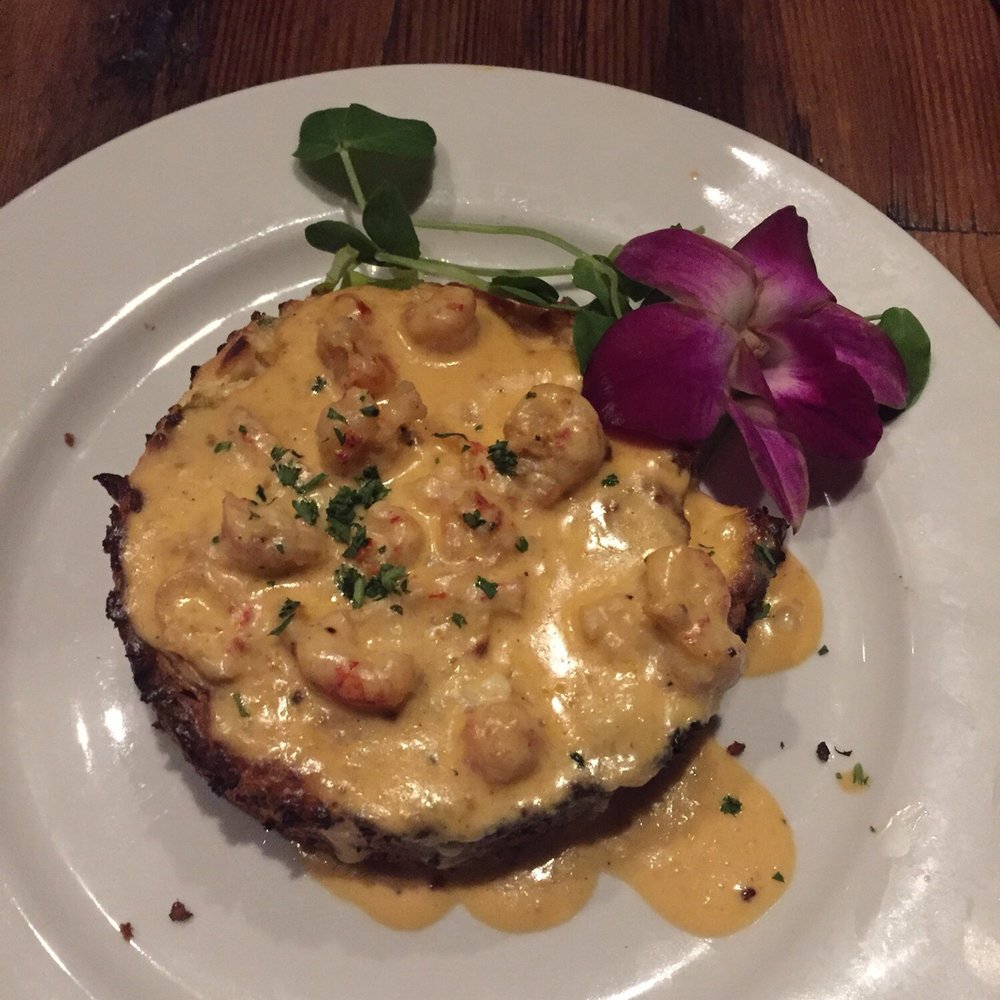 Cinclare - Savory alligator/andouille cheesecake with a crawfish cream sauce. - Southern Near Me - Thibodaux, Louisiana Cinclare - Savory alligator/andouille cheesecake with a crawfish cream sauce. - Southern Near Me - Thibodaux, Louisiana