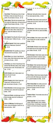 Menu photo 4 El Patron Mexican Kitchen II Wilmington, IL Menu photo 4 El Patron Mexican Kitchen II Wilmington, IL