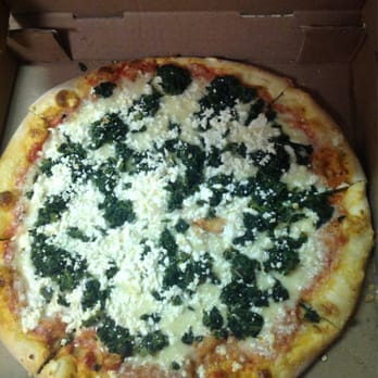 Nick's Pizza House - Spinach & feta! So good! - Pizza Near Me - Natick, Massachusetts