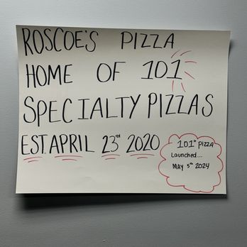 Roscoes Pizza - Pizza Near Me - Waynesville, Ohio Roscoes Pizza - Pizza Near Me - Waynesville, Ohio