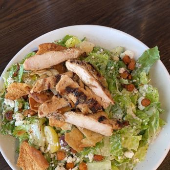 Tavern in the Square - Chopped Greek with chicken - New American Near Me - Wrentham, Massachusetts Tavern in the Square - Chopped Greek with chicken - New American Near Me - Wrentham, Massachusetts