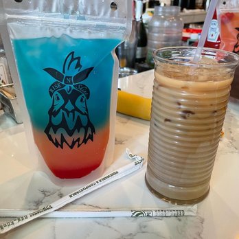 Rise N Shine - Cold Brew and Big Kid Rainbow Punch Pouch - Breakfast & Brunch Near Me - Syracuse, New York Rise N Shine - Cold Brew and Big Kid Rainbow Punch Pouch - Breakfast & Brunch Near Me - Syracuse, New York