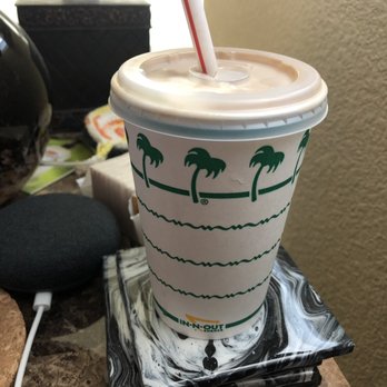 In-N-Out Burger - Chocolate milk shake - Burgers Near Me - Lincoln, California