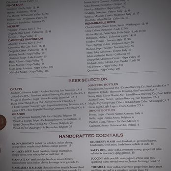 Pinstripes - Cocktail menu - Bowling Near Me - San Mateo, California Pinstripes - Cocktail menu - Bowling Near Me - San Mateo, California