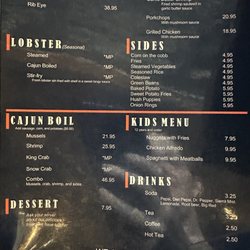 Pier 77 - Menu at Pier 77