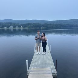 The dock The dock