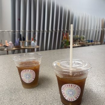 Daydream Surf Shop - Iced coffees with oat milk. - Coffee & Tea Near Me - Newport Beach, California