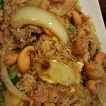 Thai Chefs - pineapple fried rice with beef - Thai Near Me - Houston, Texas