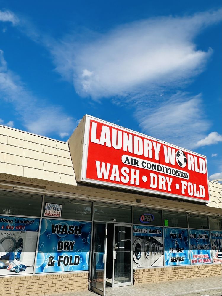 LAUNDRY WORLD ENTERPRISES Updated June 2024 11 Photos 2102 E