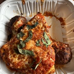 Old Chicago Pizza + Taproom - SPAGHETTI PIE WITH MEATBALLS
