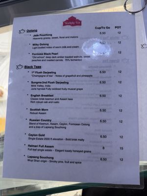 Menu photo 4 Waikiki Tea Honolulu, HI Menu photo 4 Waikiki Tea Honolulu, HI