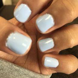 Before! WORST NAIL TECH EVER