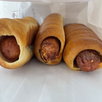 Paul's Donuts Subs & Gyros - Piggies in a blanket and a bag - Bakeries Near Me - Fort Worth, Texas