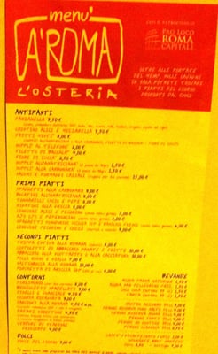 A'Roma l'Osteria by null