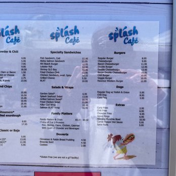 Splash Cafe - Menu - American Near Me - Pismo Beach, California
