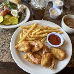 Cattle Baron - Jumbo Shrimp and salad bar