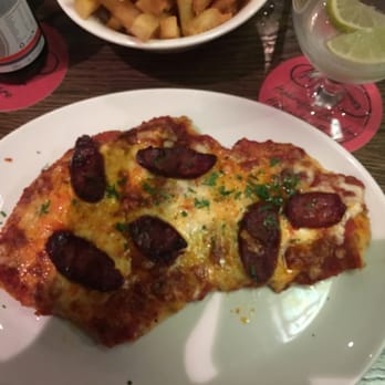 Mrs Parma's - Parma with Chorizo - Bars Near Me - Melbourne, VIC Mrs Parma's - Parma with Chorizo - Bars Near Me - Melbourne, VIC