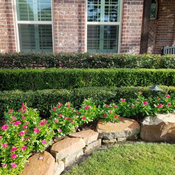 JMAS Landscaping - the front yard of a home - Landscaping Near Me - Katy, Texas