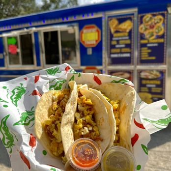 67 Flavor Route - Chorizo & Egg, Breakfast Tacos with Chile de Arbol - Mexican Near Me - Helotes, Texas 67 Flavor Route - Chorizo & Egg, Breakfast Tacos with Chile de Arbol - Mexican Near Me - Helotes, Texas