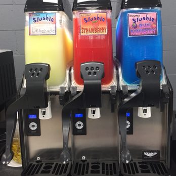 Mokena Mart - a row of juice dispensers - Convenience Stores Near Me - Mokena, Illinois Mokena Mart - a row of juice dispensers - Convenience Stores Near Me - Mokena, Illinois