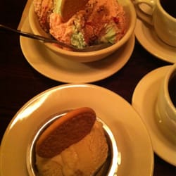 Anna Maria's Italian Restaurant & Pizzeria - Hazelnut Gelato foreground  Look at the Spumoni!!