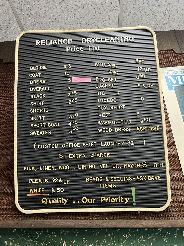 DAVE’S RELIANCE CLEANERS Updated August 2024 26 Photos & 35 Reviews 657 W Imperial Hwy