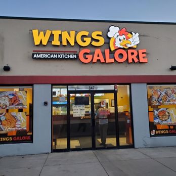 Wings Galore - the front of a restaurant - Chicken Wings Near Me - Park Forest, Illinois
