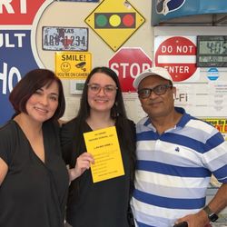 AA Adult Driving School - My daughter took her Road test today and she had a smooth perfect experience!!