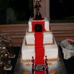 Oscar (red carpet) themed cake for 50th birthday Oscar (red carpet) themed cake for 50th birthday